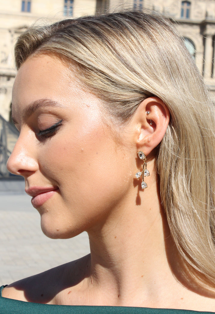 Drop Stem Earrings