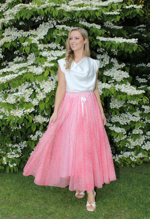 Polka Dot Tulle Skirt
