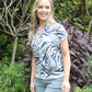 Nairobi Zebra Print Fine Knit Top