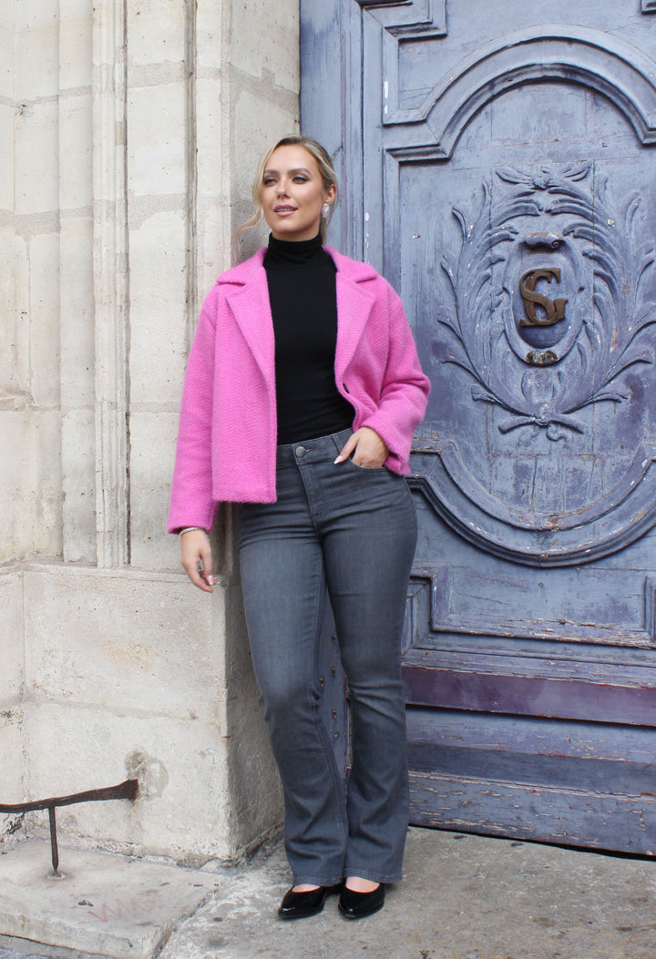 "Ab"solution® High Rise Itty Bitty Boot Jeans