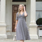 Striped Midi Dress