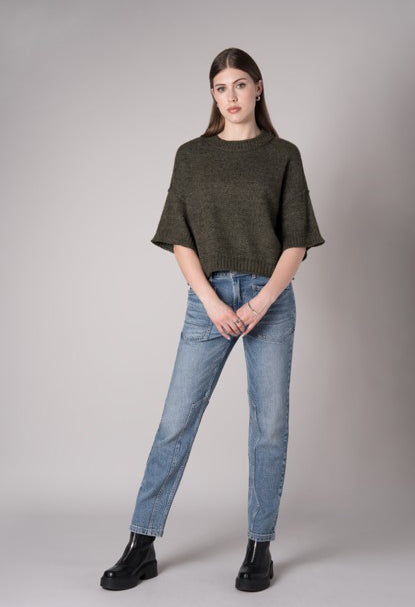 Boxy Fit Knit Jumper