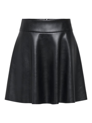 Luna Faux Leather Skirt