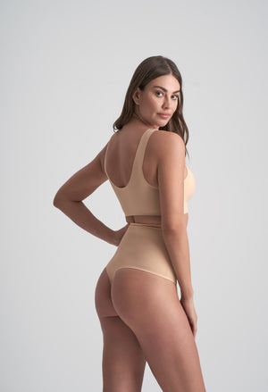 Invisible High Waist Thong