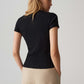 Samuna Slim Fine ribbed T-Shirt