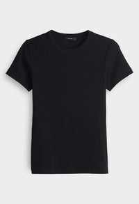 Samuna Slim Fine ribbed T-Shirt