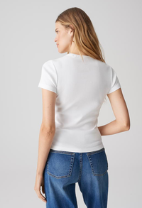 Samuna Slim Fine ribbed T-Shirt