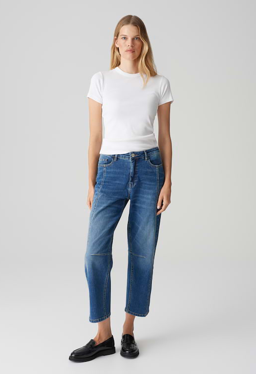 Samuna Slim Fine ribbed T-Shirt