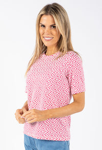 Structure Pink Dot Top