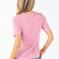 Structure Pink Dot Top
