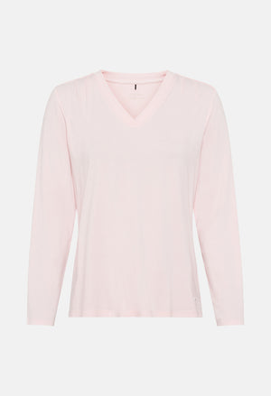 Long Sleeve V Neck Top