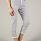 Striped Pull-On Trouser
