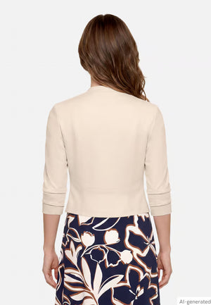 Blazer Jacket with 3/4 Sleeves