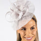 Feather and Ribbon detail Fascinator