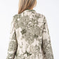 Jungle Print Quilted Jacket