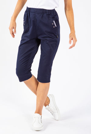 Pull On Capri