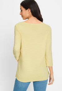 Ribbed Knit Pullover