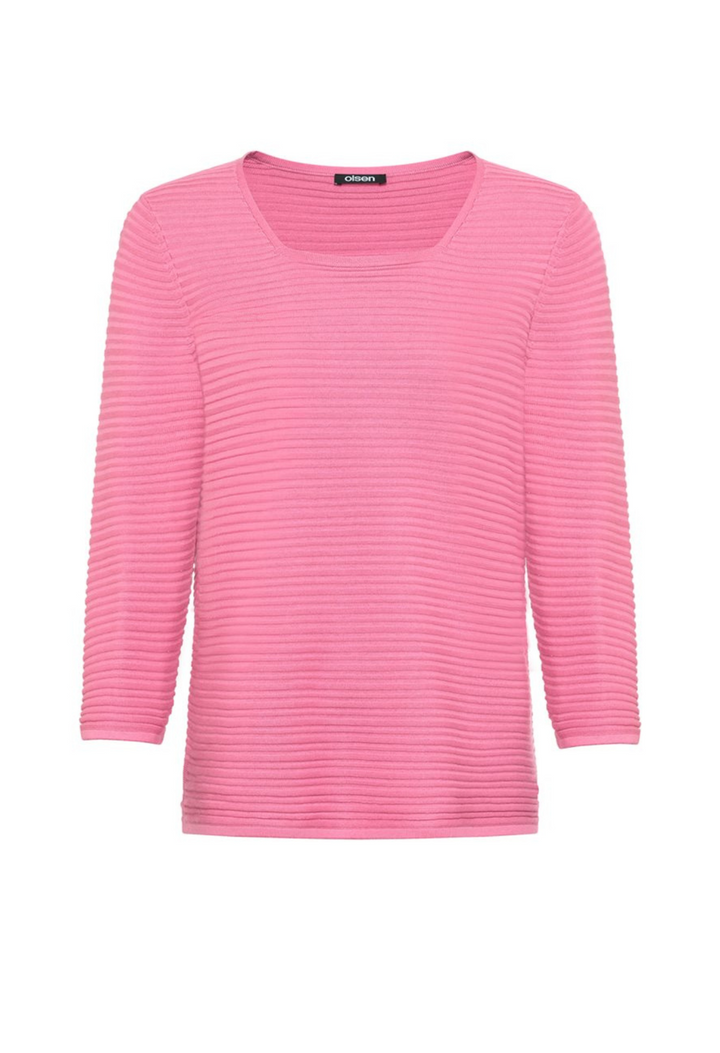 Ribbed Knit Pullover