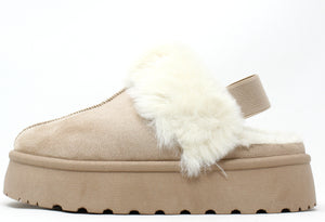 Flatform Slip On Boots