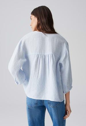 Fedora Linen Blouse