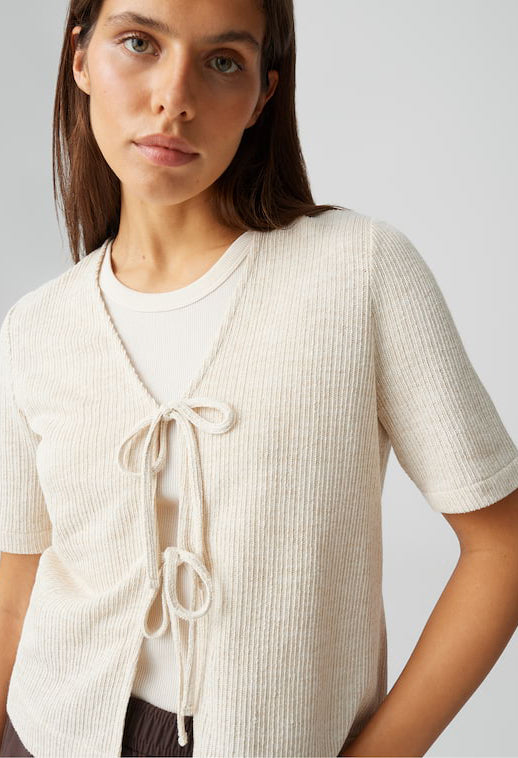 Sudonna Ribbed cardi