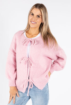 Tie Knit Cardigan