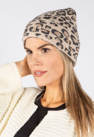 Leopard Print Hat