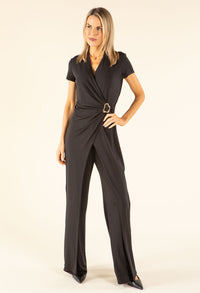 Gold Buckle Detail Jumpsuit