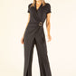 Gold Buckle Detail Jumpsuit