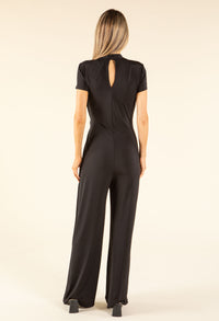 Gold Buckle Detail Jumpsuit