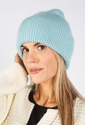 Ribbed Knit Beanie