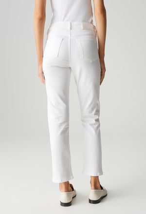 Melly Base Mid Rise Straight Jeans