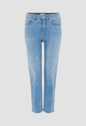 Melly Base Mid Rise Straight Jeans