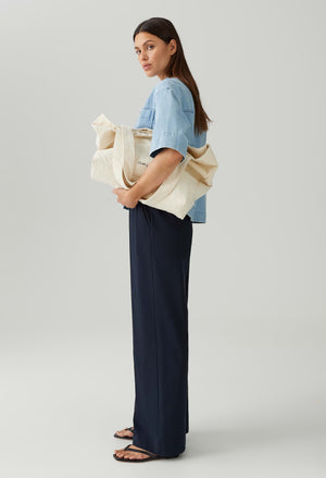 Mucia Wide Leg Trousers