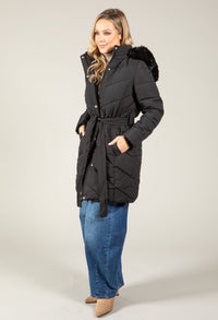 Belted Padded Coat