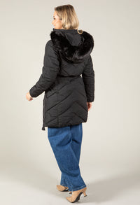 Belted Padded Coat
