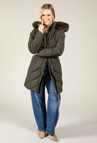 Belted Padded Coat
