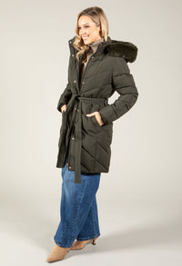 Belted Padded Coat