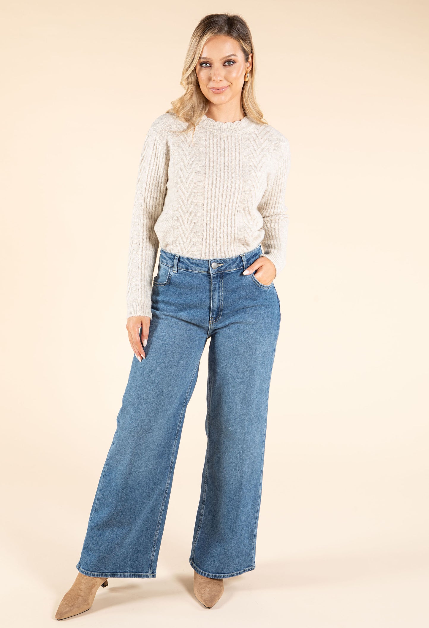 Balmango Relaxed Straight Leg Jean