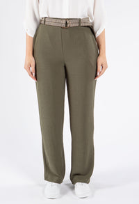 Belted Light Weight Trousers