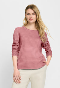 Ribbed Knit Pullover