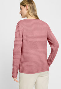 Ribbed Knit Pullover