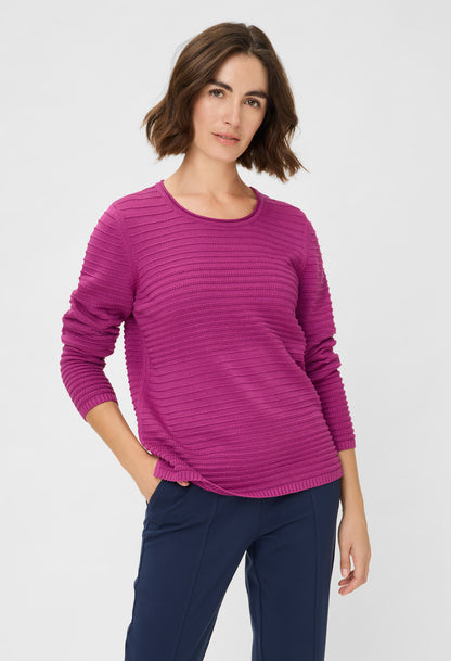 Ribbed Knit Pullover