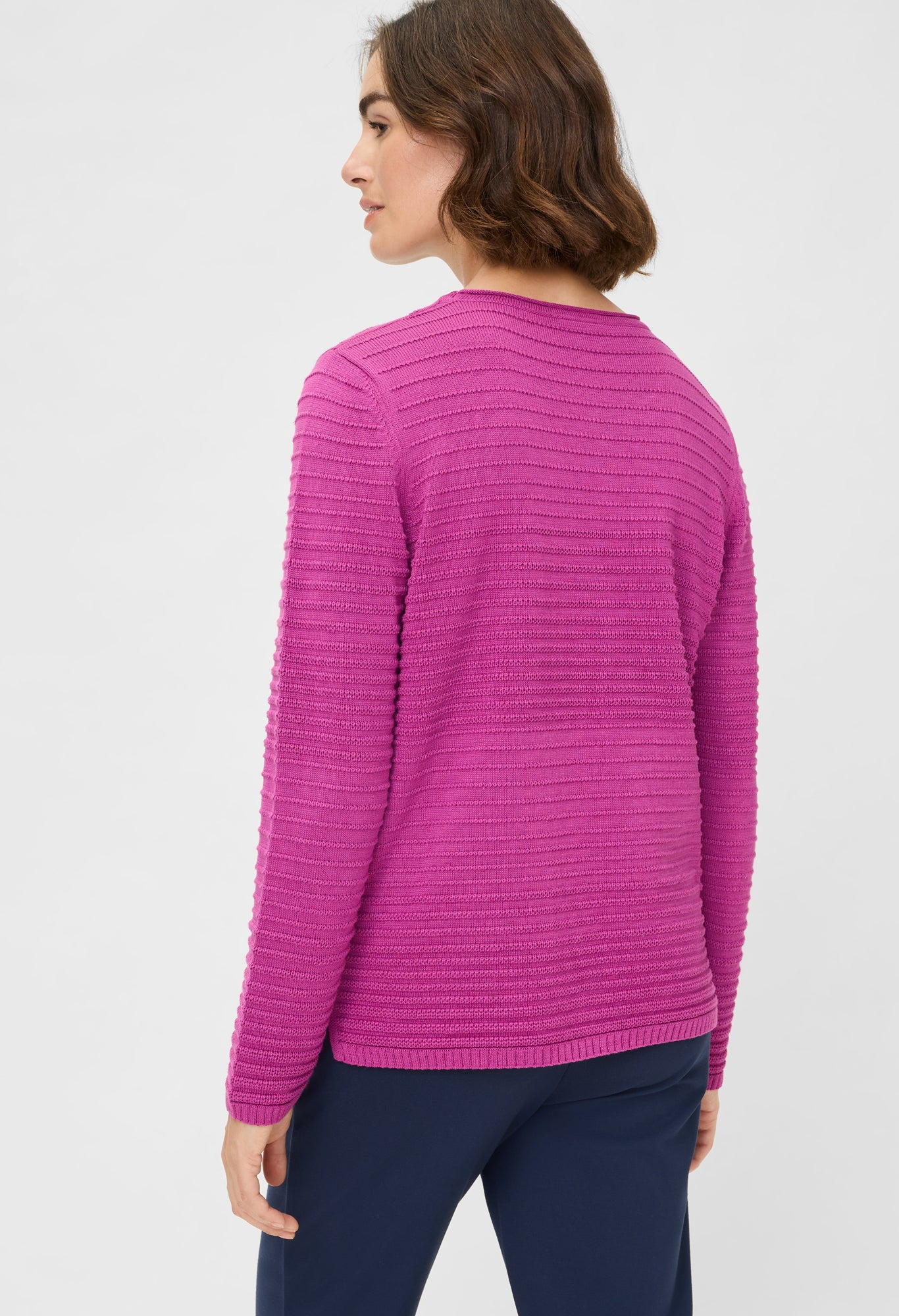 Ribbed Knit Pullover