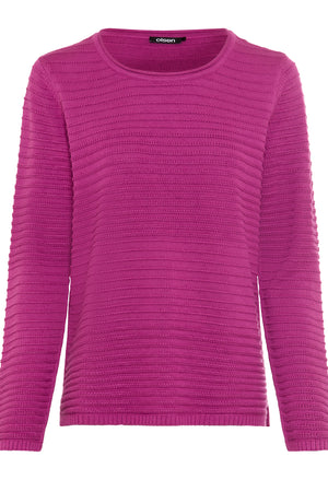 Ribbed Knit Pullover