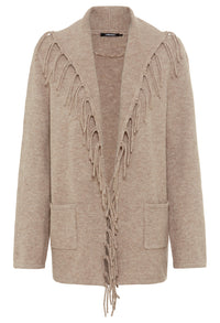 Open Front Knit Cardigan