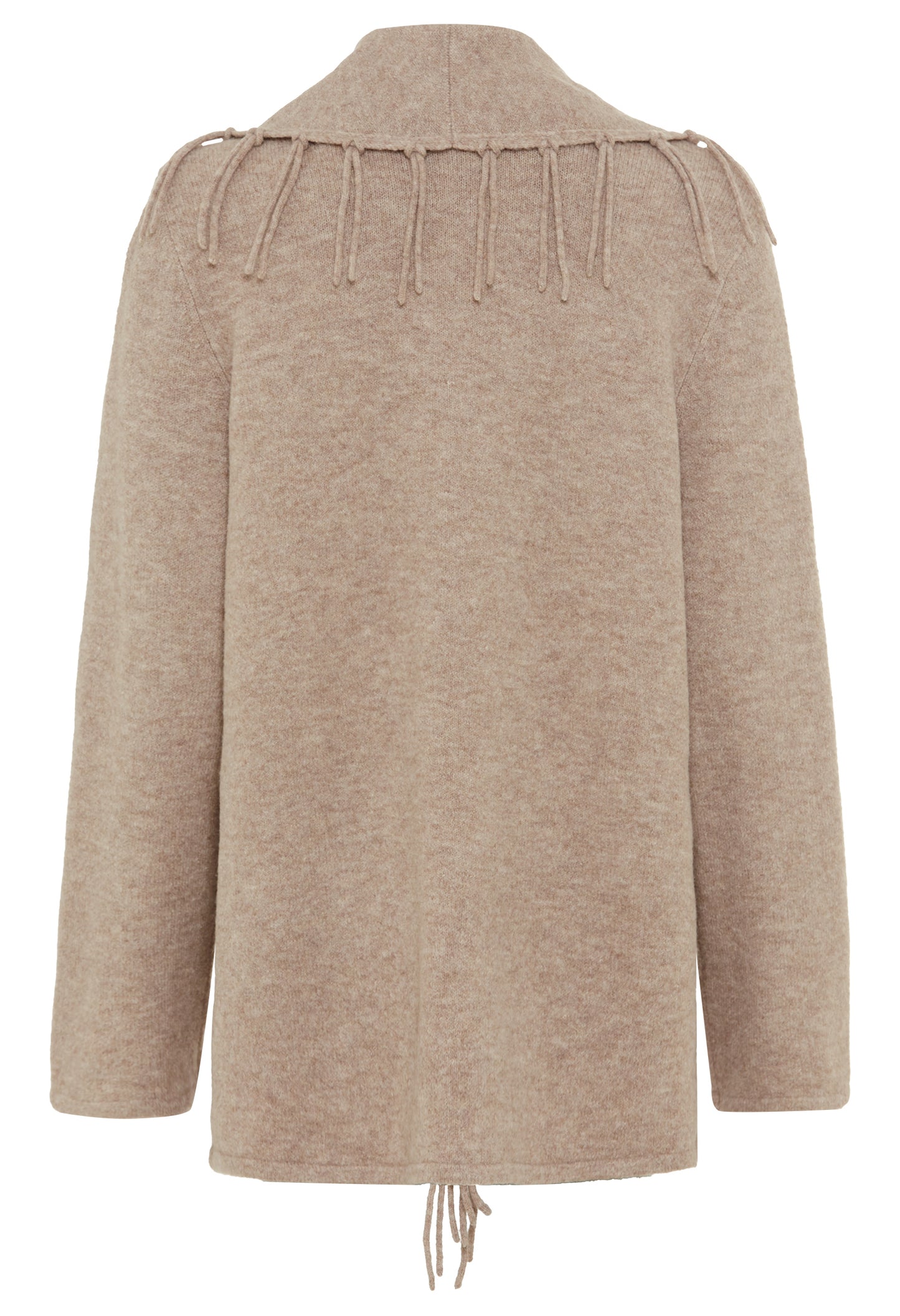 Open Front Knit Cardigan