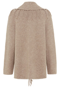 Open Front Knit Cardigan