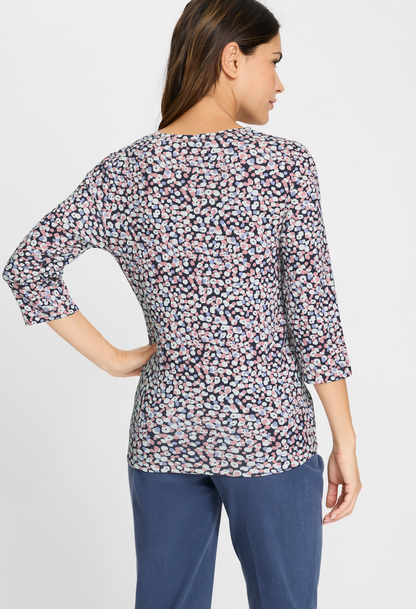 Ditsy Print Top