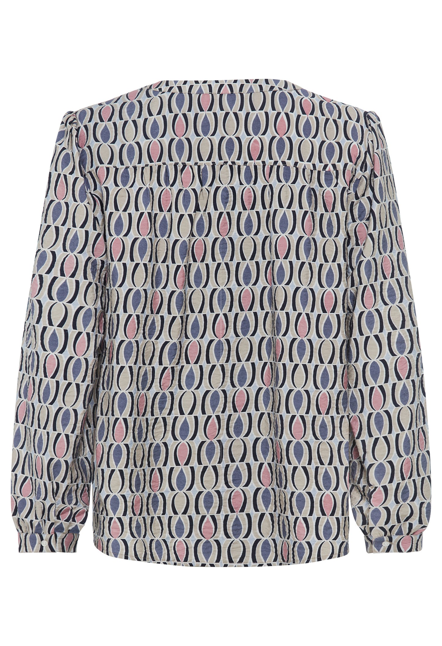 Woven Long Sleeve Blouse